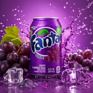 Fanta Grape 355ml USA Szőlő Ízű Üdítőital