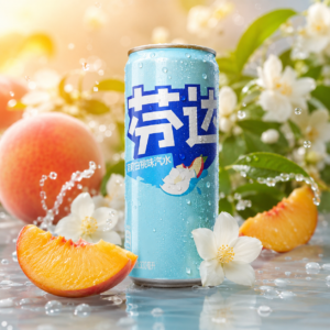 Fanta Jasmine Peach 330ml CHN Jázmin-Barack Ízű Szénsavas Üdítő
