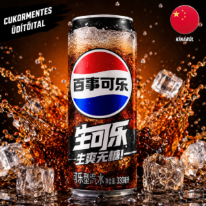 Pepsi Nama Zero 330ml CHN Cukormentes Kóla Ízű Szénsavas Üdítőital