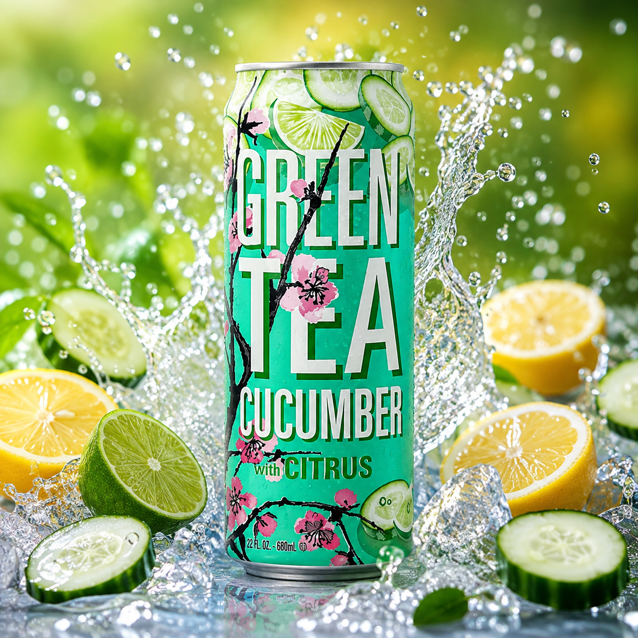Arizona Cucumber With Citrus 650ml Uborkás-Citrusos Üdítőital