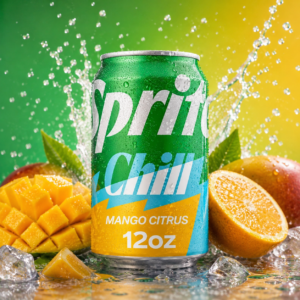 Sprite Chill Mango Citrus 355ml Mangó-Citrus Ízű Szénsavas Üdítőital