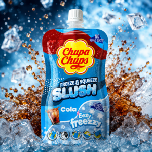 Chupa Chups Slush Cola 250ml Kóla Ízű Jégkása Ital