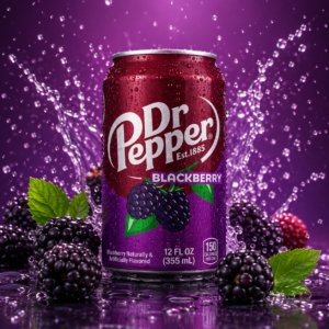 Dr Pepper Blackberry 355ml Szeder Ízű Szénsavas Üdítő